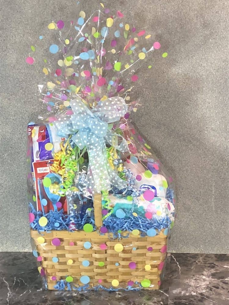 its a boy gift basket