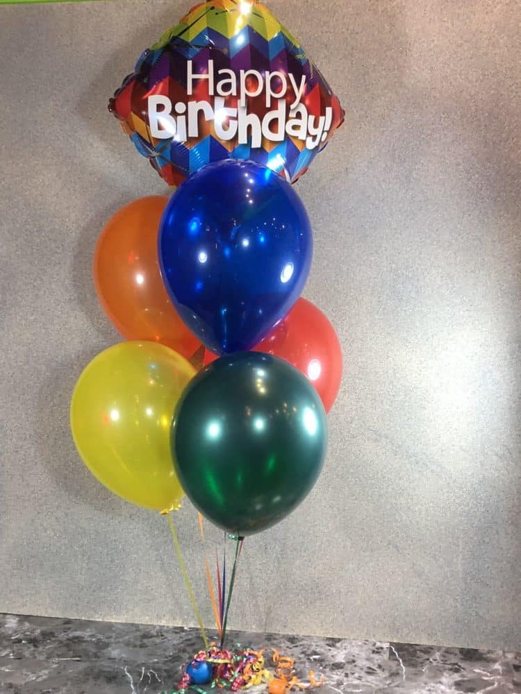 Birthday Balloon Bouquet - Spring Creek Design LLC